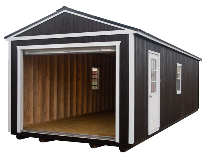 Portable Garage Open