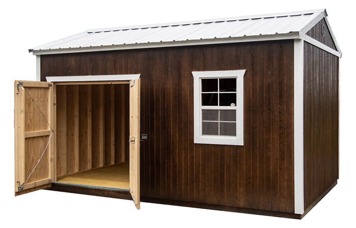Garden Shed open