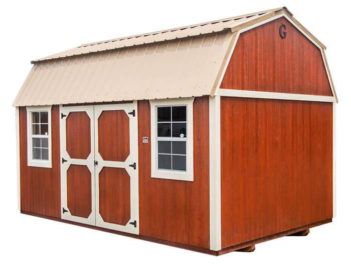 Side Lofted Barn Angle