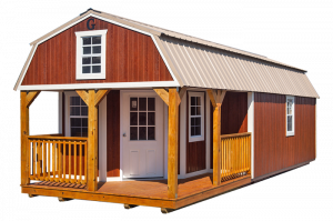 Wraparound Porch Lofted Barn Cabin