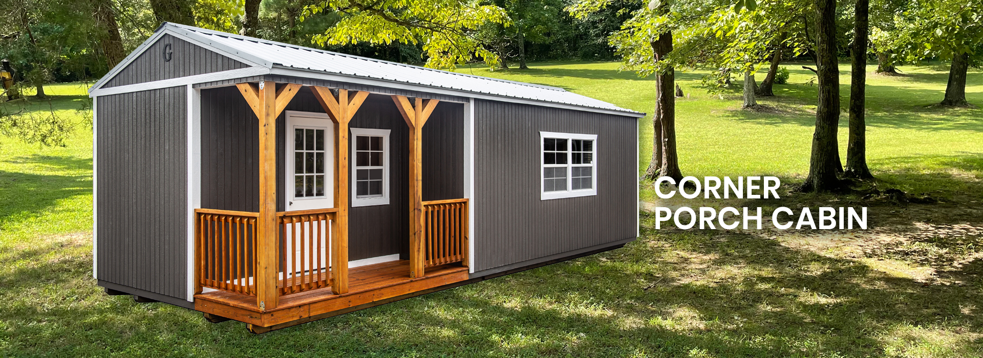 Corner Porch Cabin